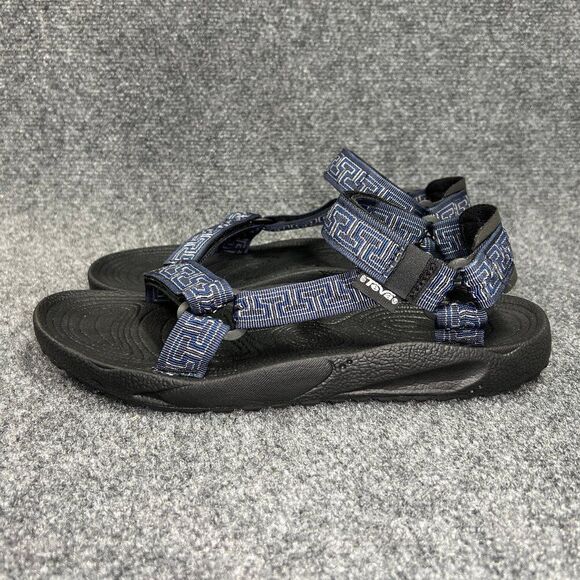 Teva Hurricane Sandals Men\'s‎ 10 Blue Black Athletic Outdoor Hiking Water Shoes main image 5